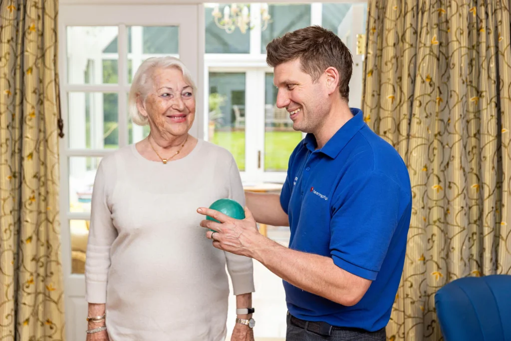 Care Home Physiotherapy Session