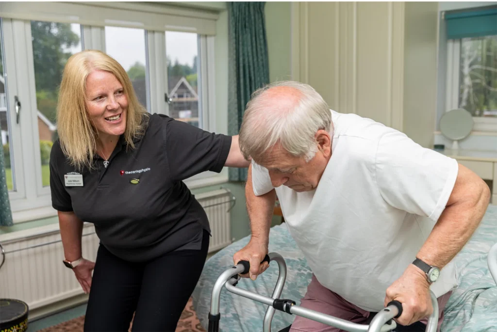live in rehab walking frame practice at home 1