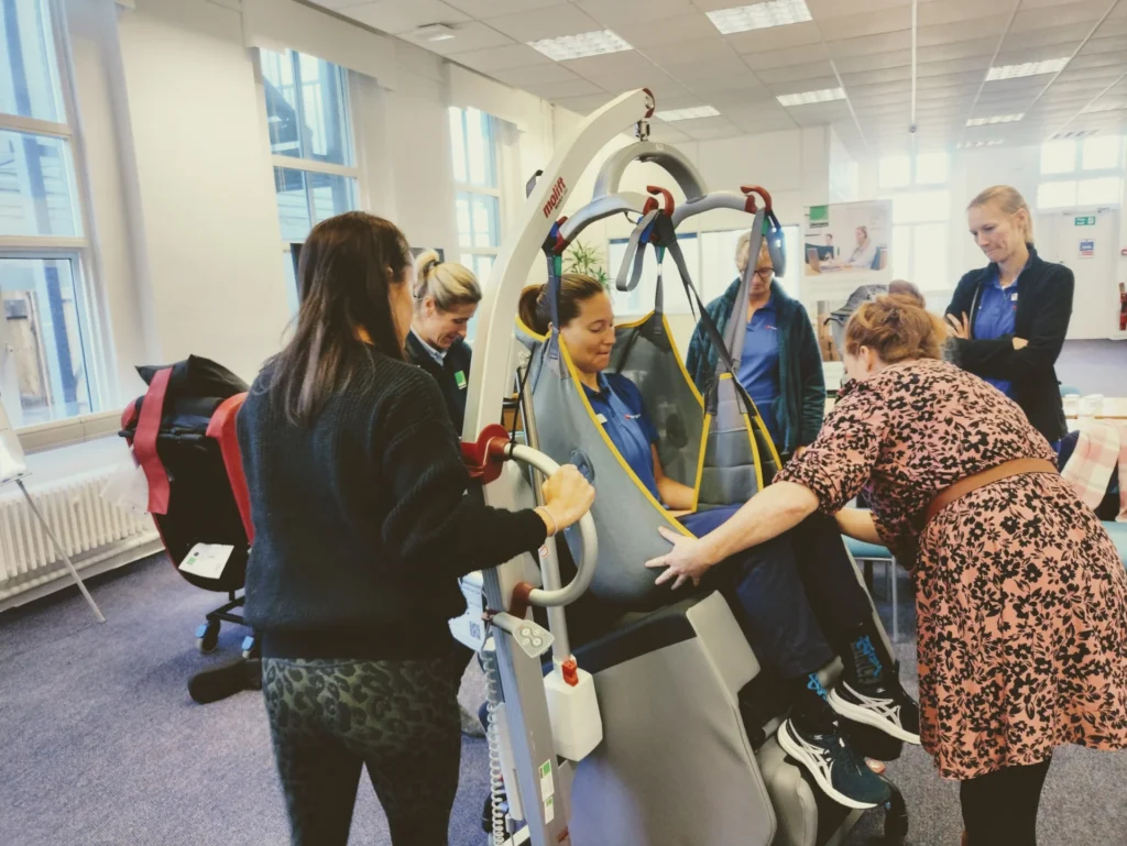 dignity hoist physio training